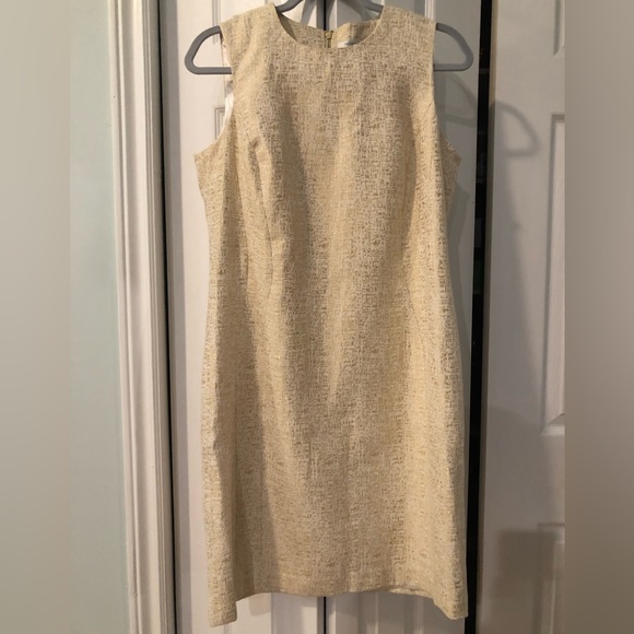 Gold Peter Nygard dress size 10 - Picture 4 of 7